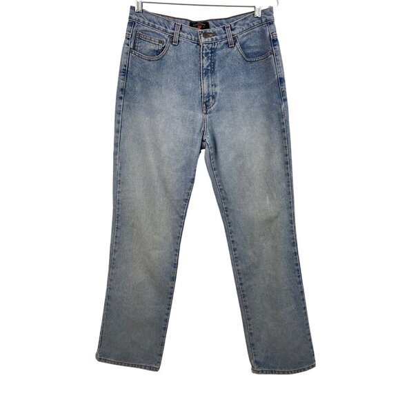 American Eagle Other - Vintage American Eagle Dungarees Light Blue Denim Jeans Mens Size 30 x 32